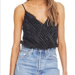 Black ASTR body suit NWT